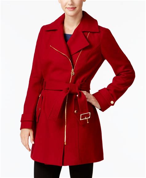 michael kors petite walker coat